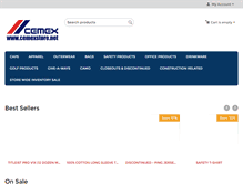 Tablet Screenshot of cemexstore.net